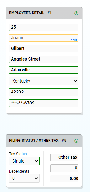 Kentucky Paystub Generator Paycheck Stub Online