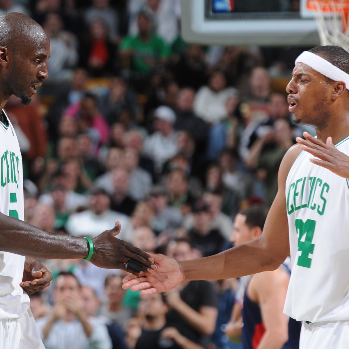 Kevin Garnett Paul Pierce Nets Debut Highlights At Washington Wizards