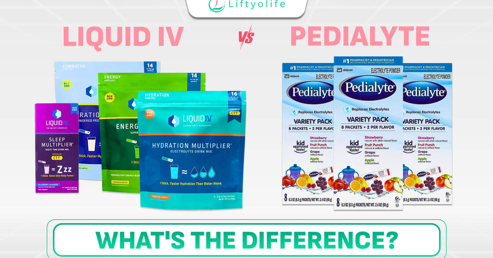 Kinderlyte Vs Pedialyte Vs Gatorlyte Vs Liquid Iv Who Wins The