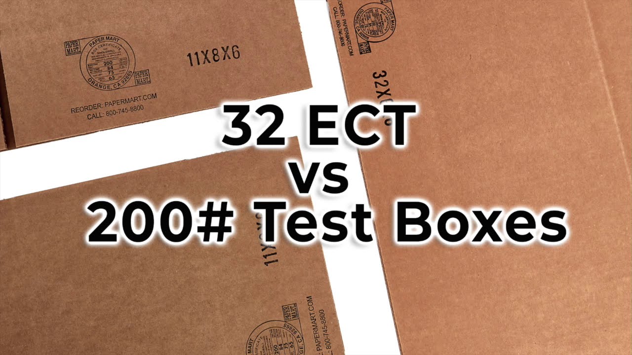 Know About Bct And Ect Of Corrugated Box Youtube