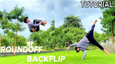 Learn How To Do A Roundoff Backflip Youtube