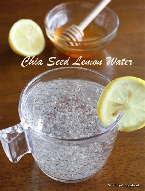 Lemon And Chia Water Recipe (High Fiber) The Herbeevore, 54% Off