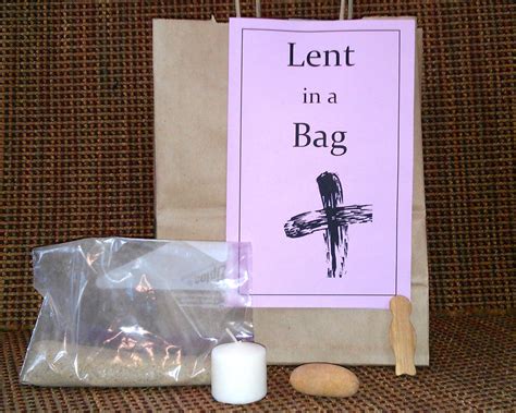 Lent In A Bag An Activity For Church Or Home Lent Sunday School