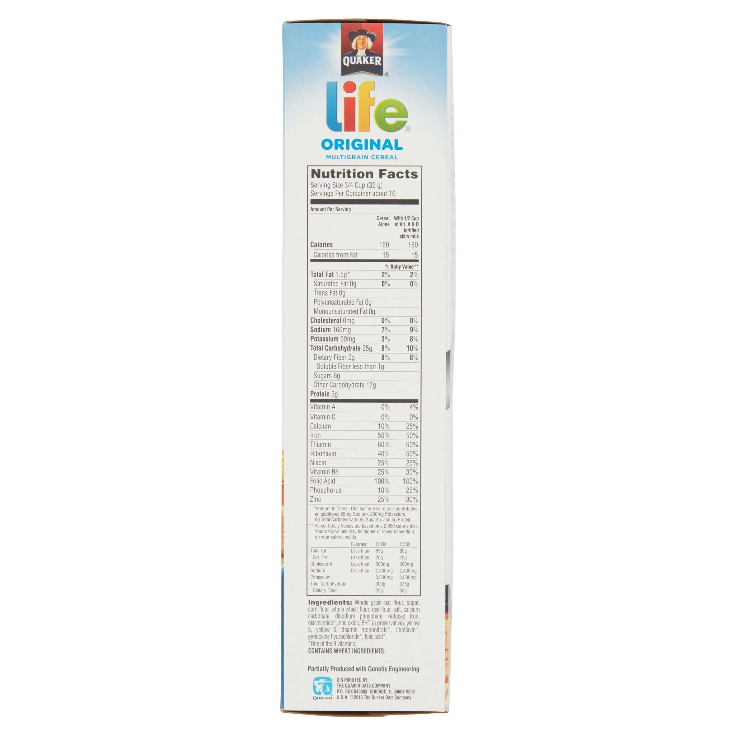 Life Cereal Nutrition Facts Canada Simply Great Blogsphere Pictures