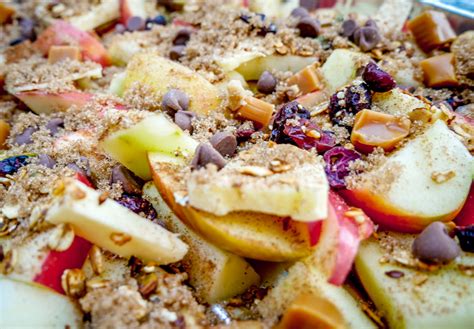 Loaded Apple Crisp The Sooty Gourmet