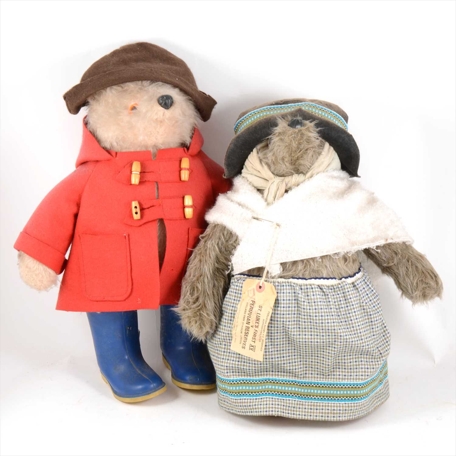 Lot 377 Two Paddington Bear Teddy Bears Paddington