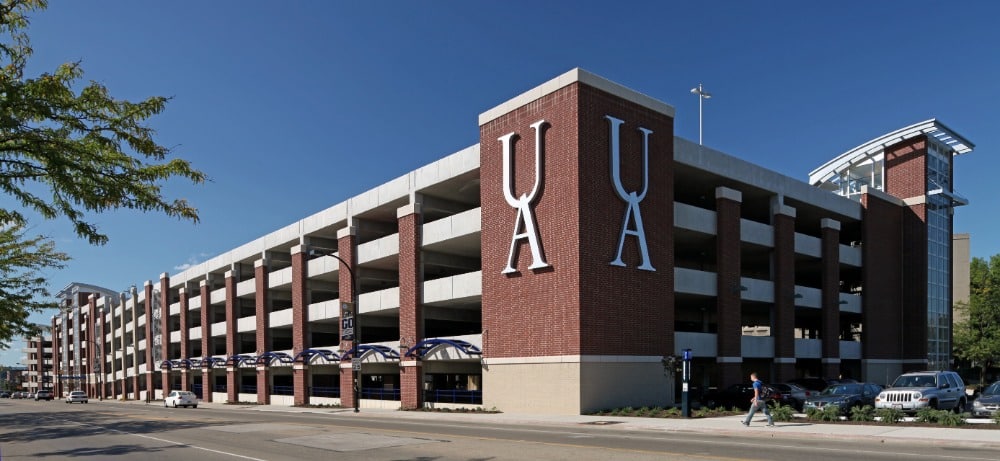 Lot Deck Info Parking Guide For University Of Akron