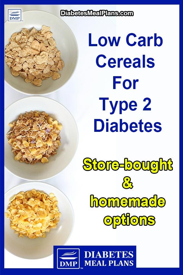 Low Carb Cereals For Diabetics Store Bought Homemade Options