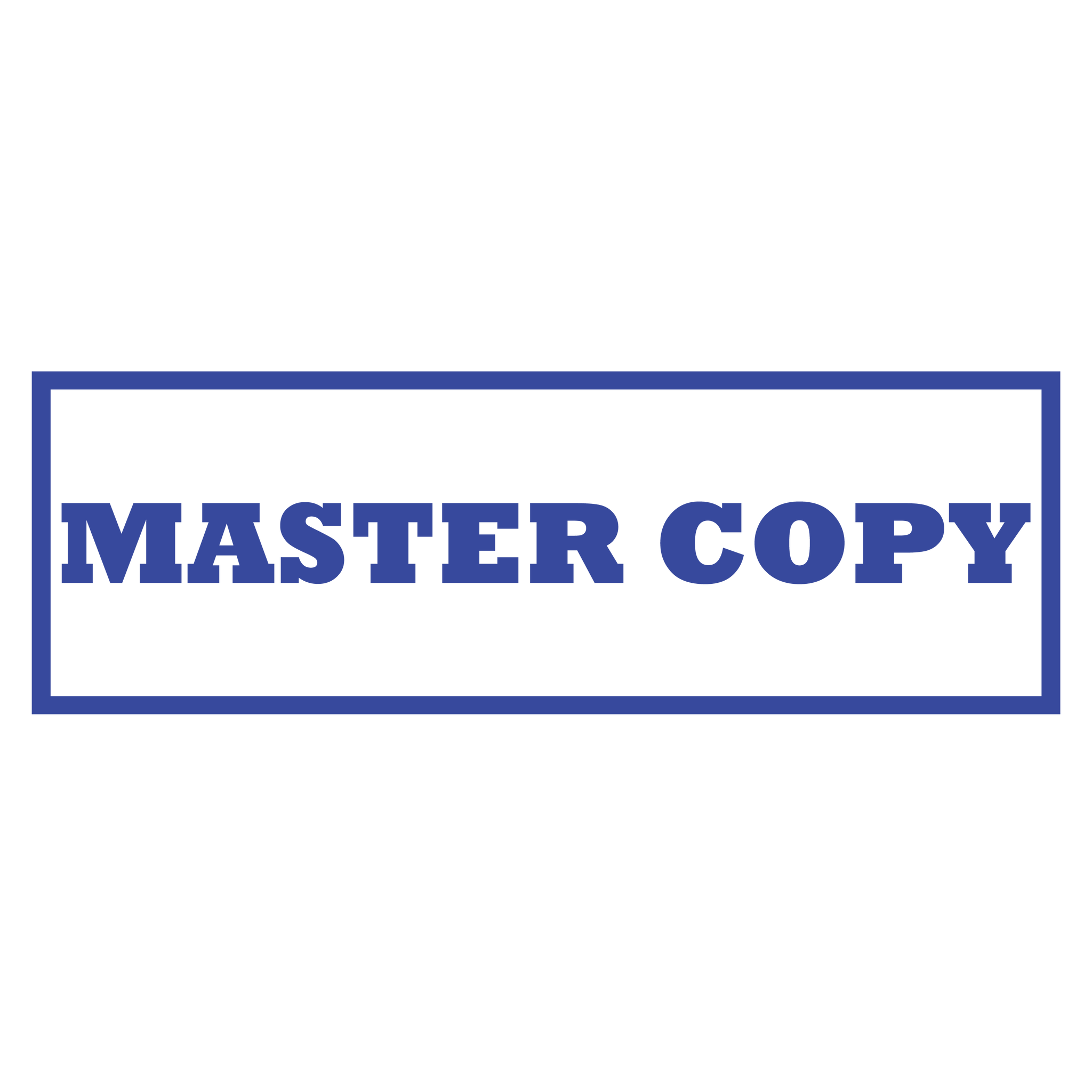 Master Copy Stamp Excelmark