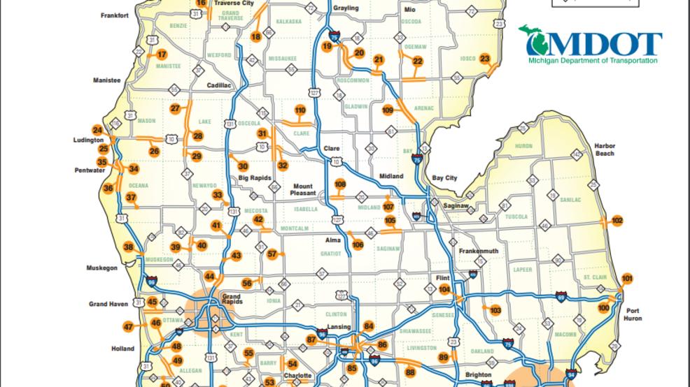 Mdot State Highway Map Ann Arbor Localwiki