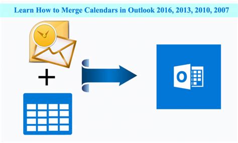 Merge Calendars In Outlook Using Top Two Methods