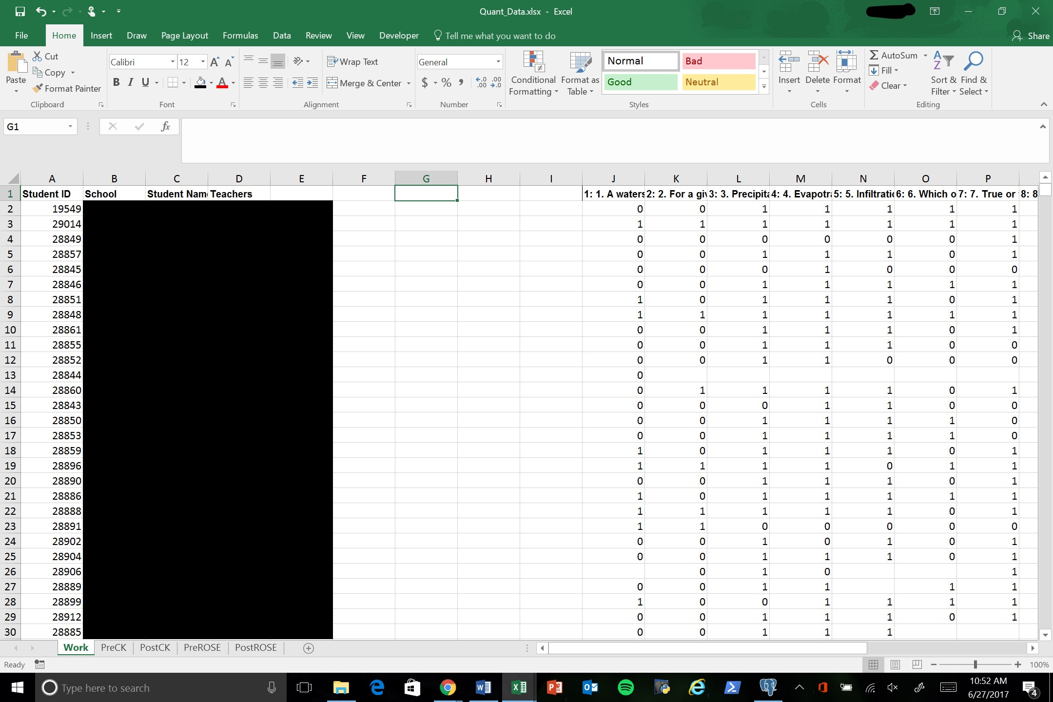 Merging Multiple Spreadsheet Data Within An Excel Workbook Based On