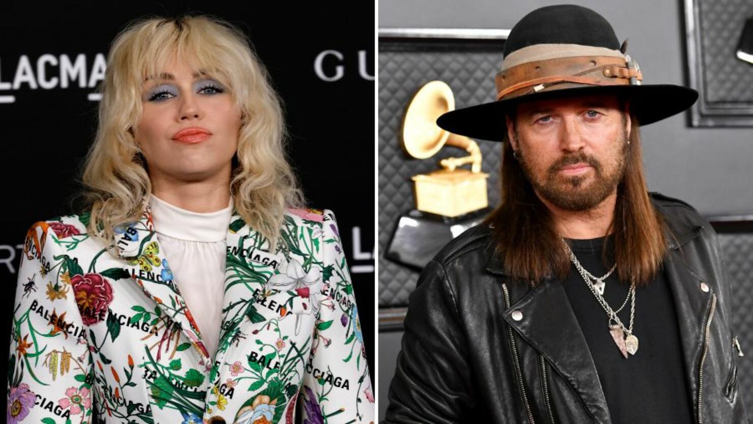 Miley Cyrus Billy Ray Cyrus Not On Speaking Terms Source Says