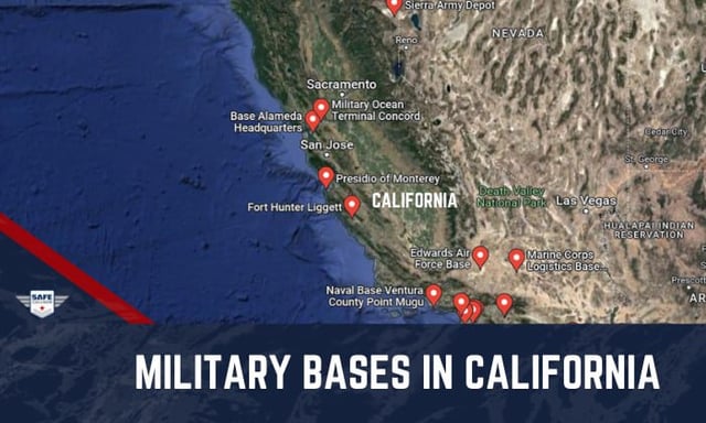 Military Bases In California Strategic Locations And Operations U