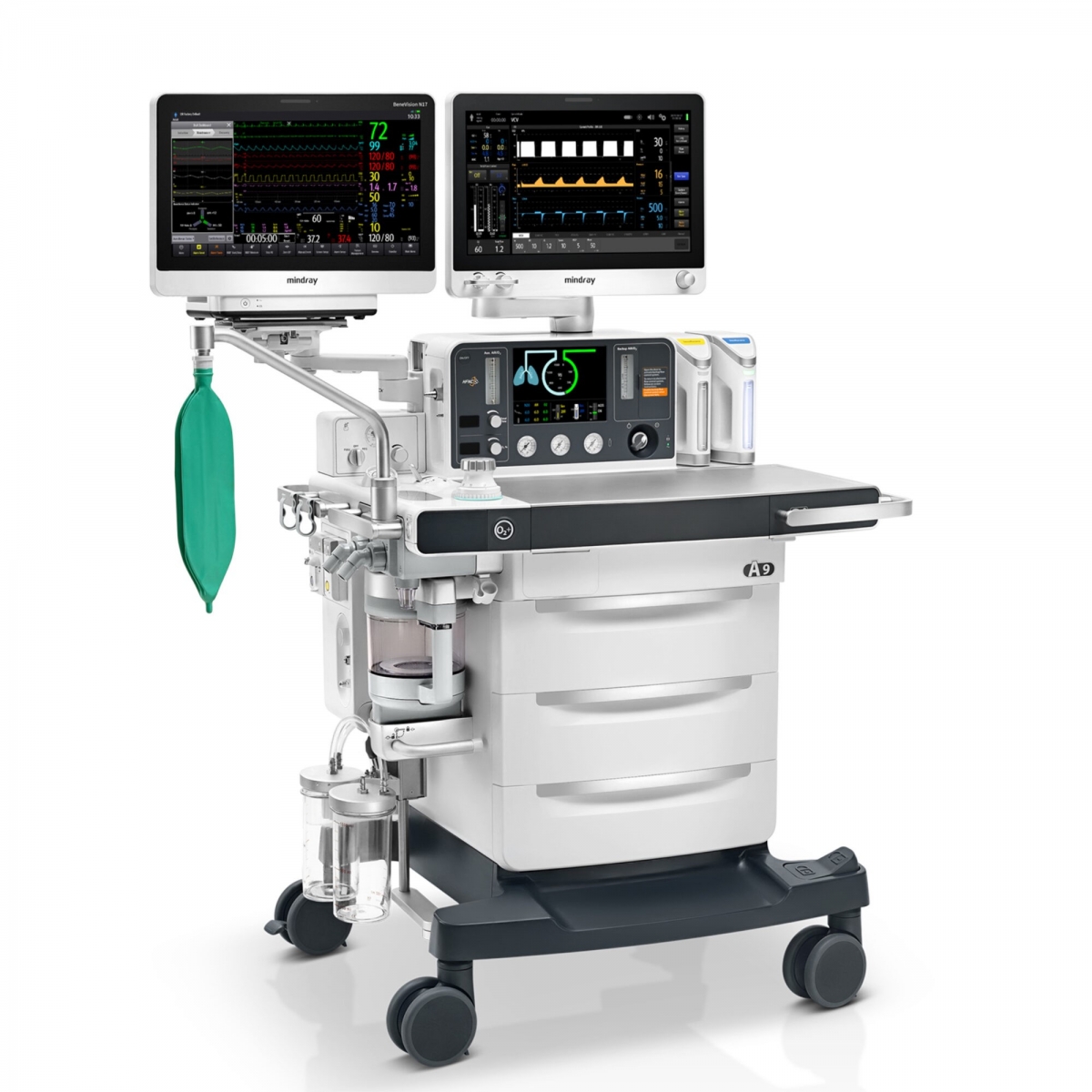 Mindray A8 Anesthesia Systemdiagram Web Monitor