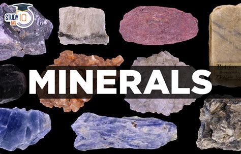 Minerals Definition Examples Types Resources Classification Map