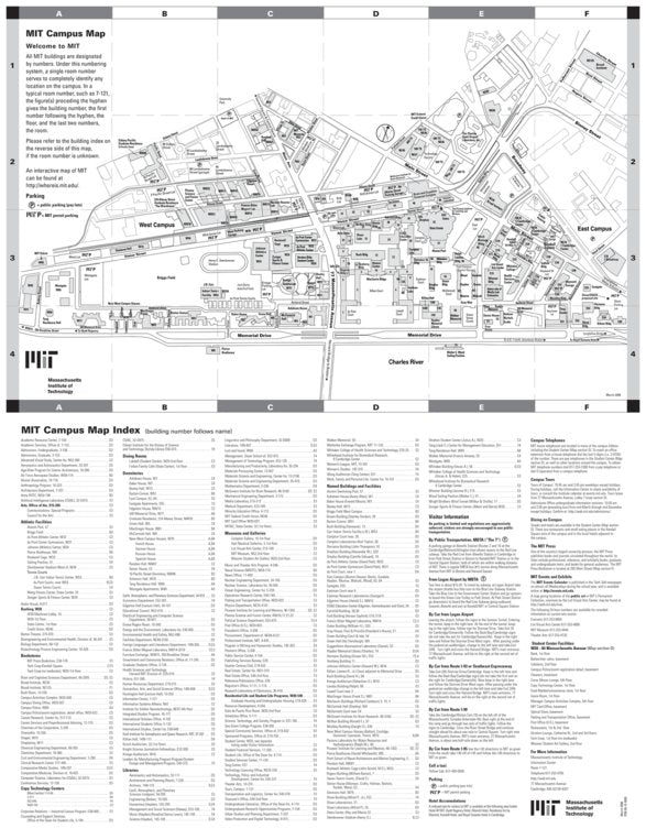 Mit Campus Map By Avenza Systems Inc Avenza Maps