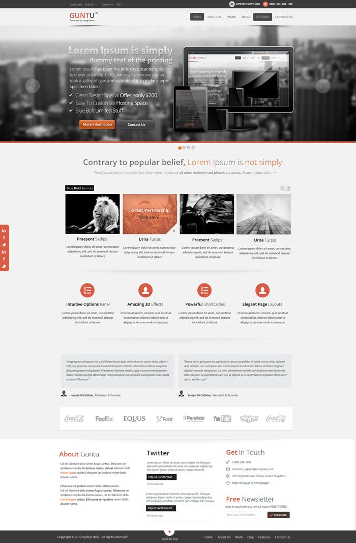 Modern Website Layout Designs For Inspiration 22 Examples