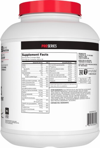 Muscle Milk Pro Series Intense Vanilla Artificially Flavored Protein Powder Supplement 5 Lb