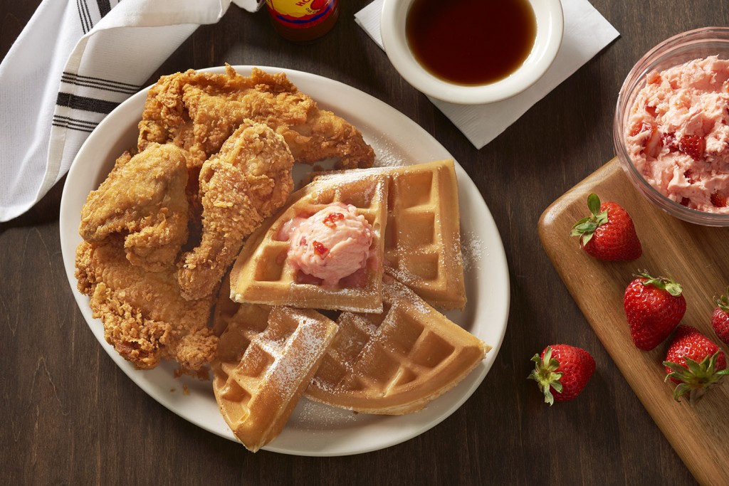 National Fried Chicken And Waffles Day Deal At Metro Diner Charlotte