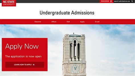 Nc State University Undergraduate Admissions