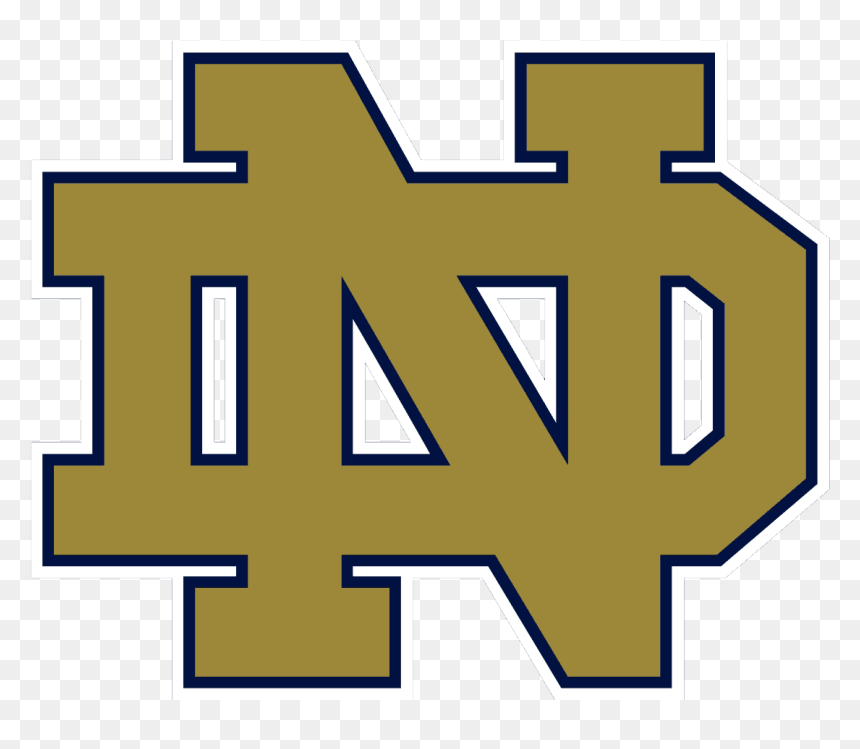 Notre Dame Football Logo Clip Art