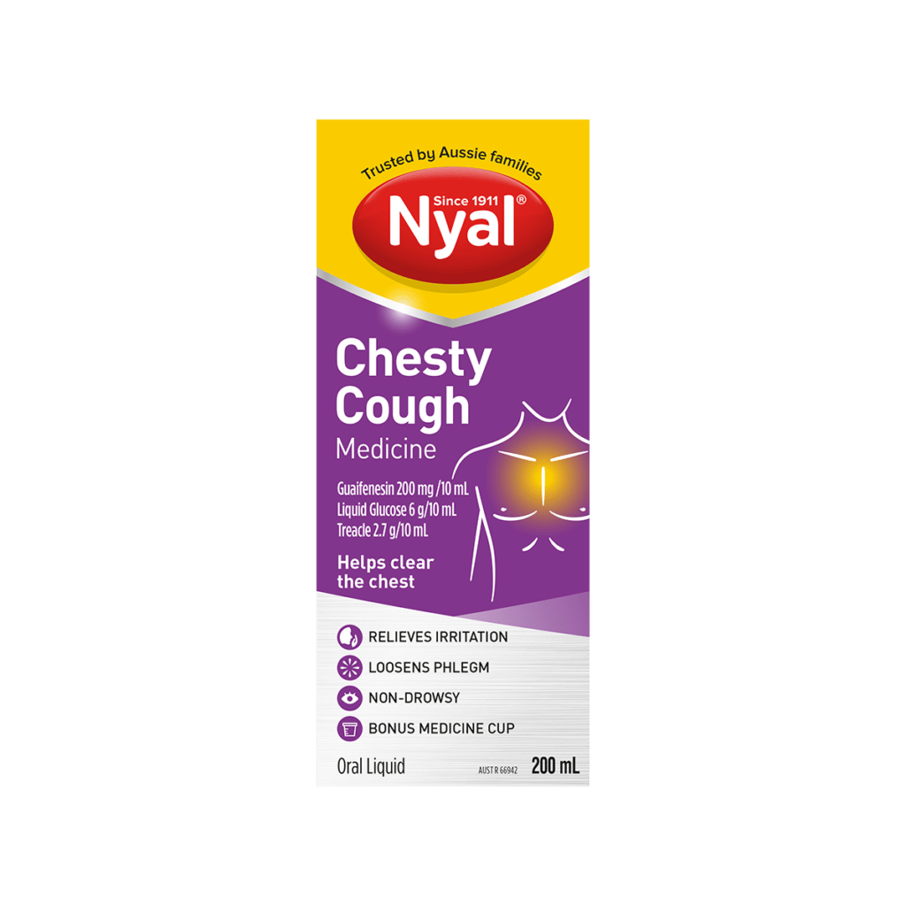 Nyal Chesty Cough Medicine 200Ml Big W