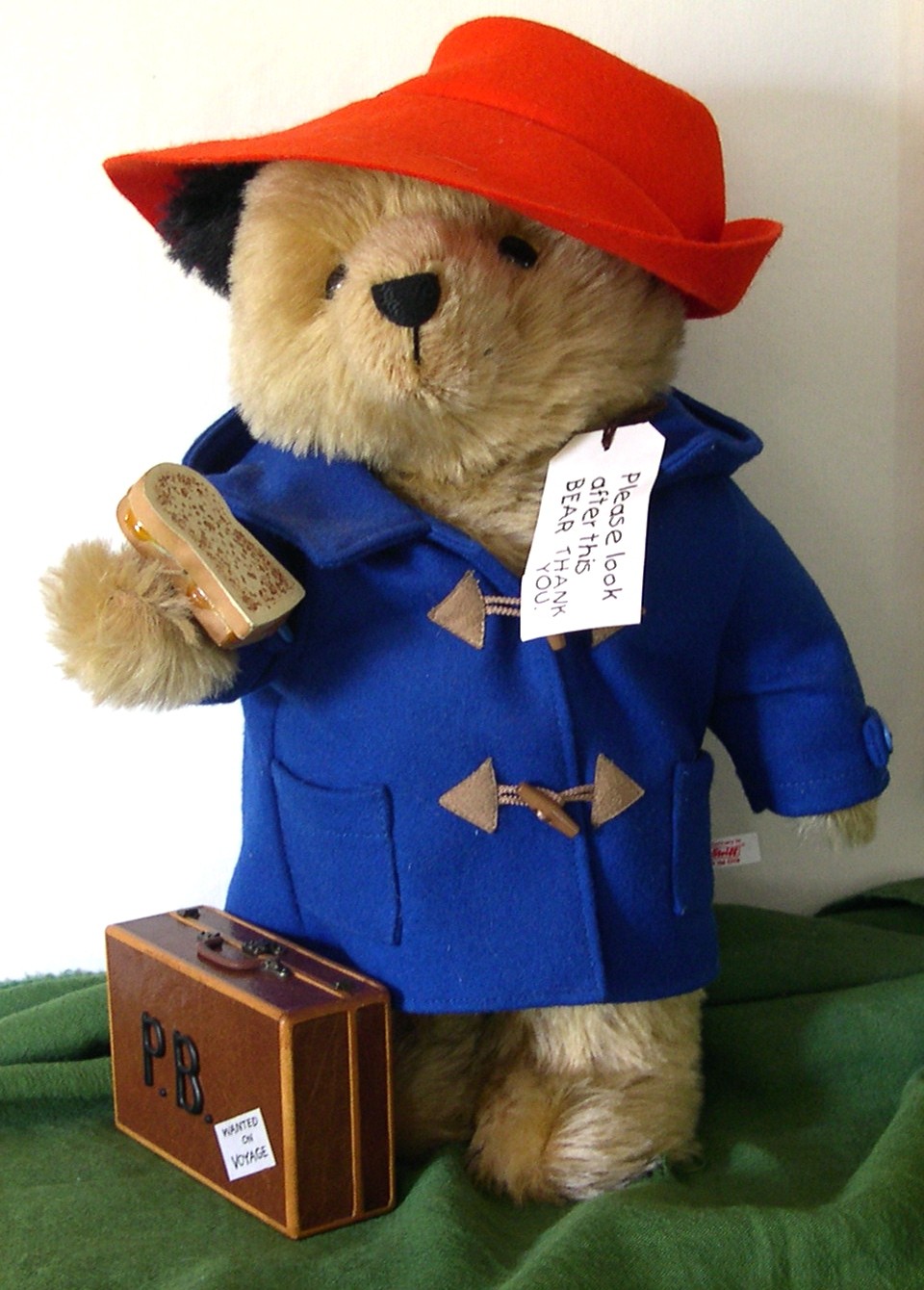 Original Paddington Bear Steiff Teddy Bear Friends