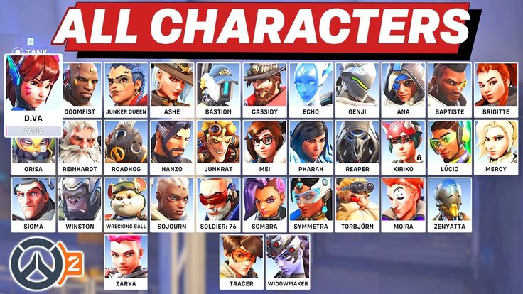 Overwatch 2 All Characters Heroes New Looks Skins Youtube