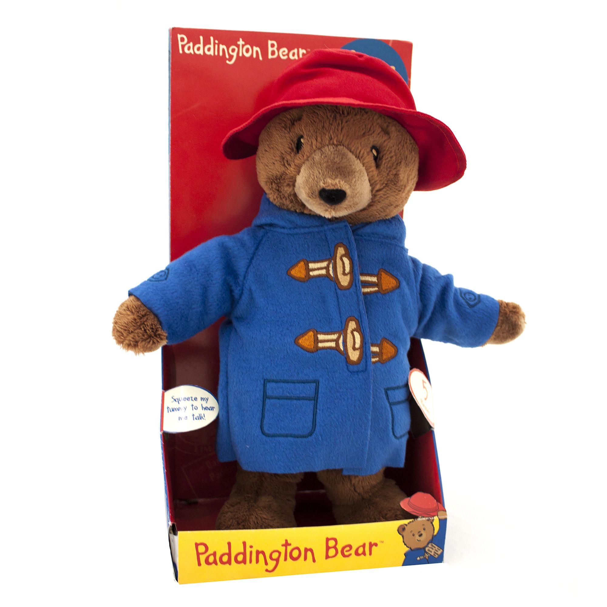 Paddington Bear Talking Soft Plush Toy 25Cm Big W