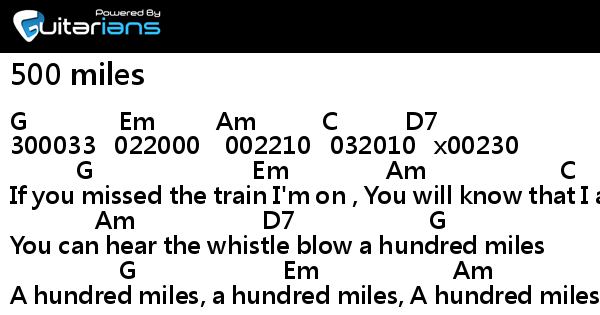 Peter Paul And Mary 500 Miles Travel