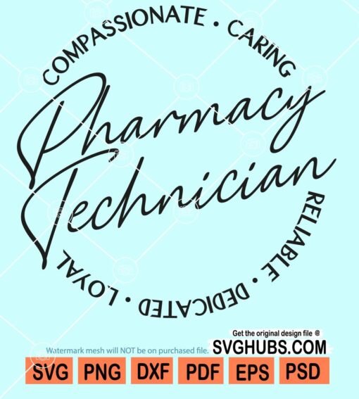 Pharmacy Technician Svg Pt Svg Pharmacy Tech Svg Pharmacy Svg