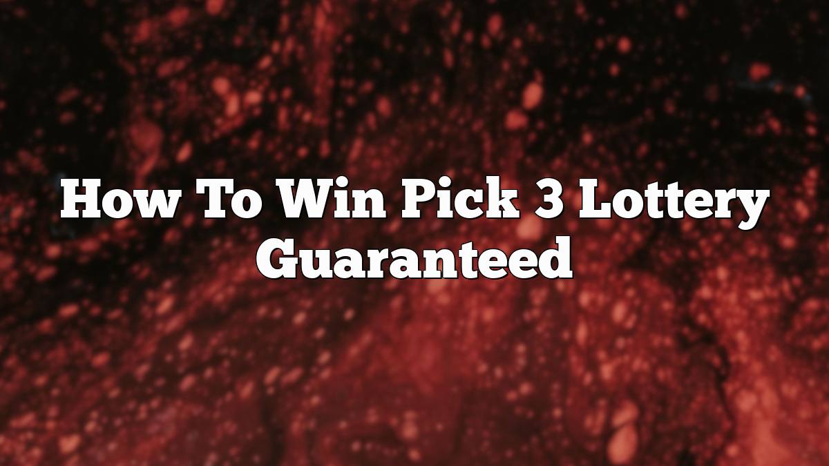 Pick 5 Lottery Wheel Strategy Guaranteed Win 3 In 8 Youtube