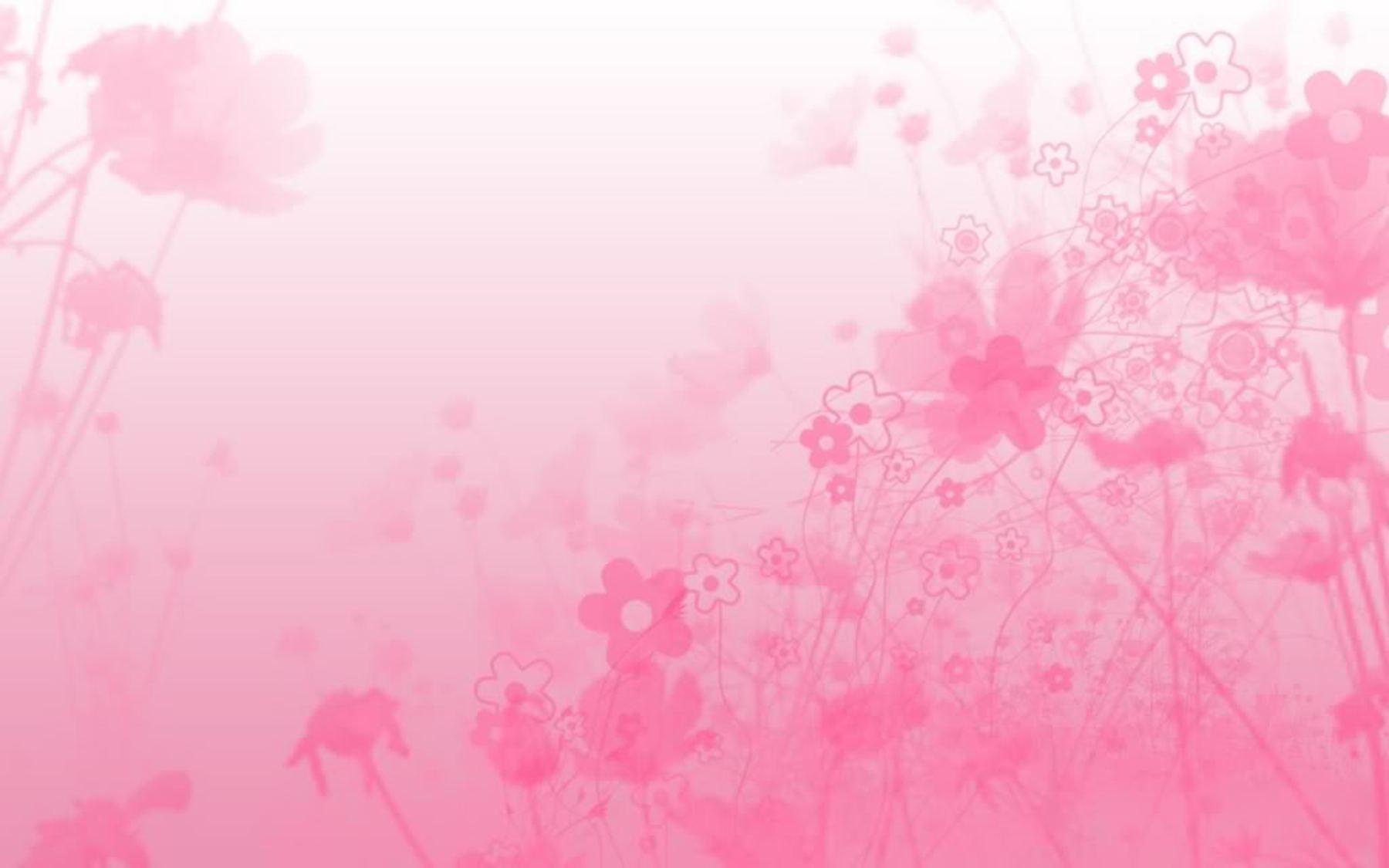 Pink Floral Wallpaper