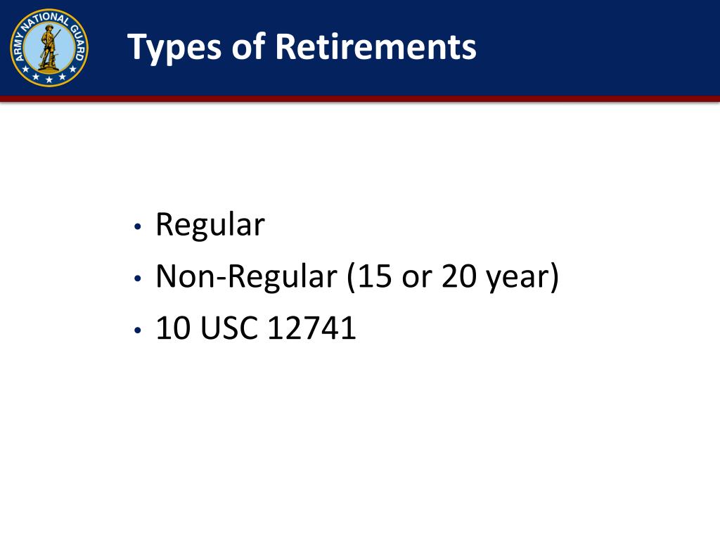 Ppt Agr Retirement Sfc Christy Nickell Ngb Hrh M Powerpoint