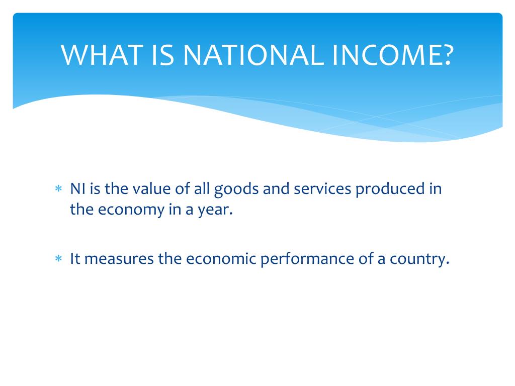 Ppt Economics 3 National Income Accounts Powerpoint Presentation