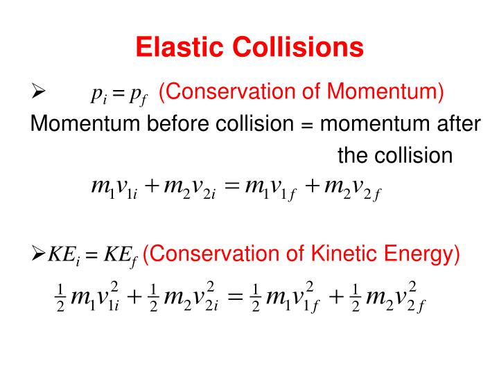 Ppt Elastic And Inelastic Collisions Powerpoint Presentation Id 1833624