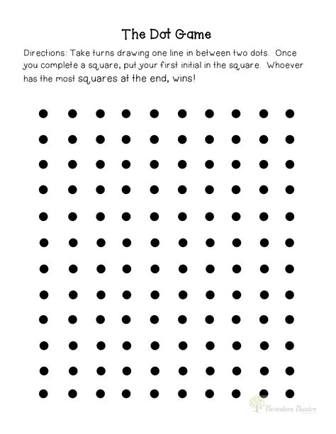 Printable Connect The Dots Game