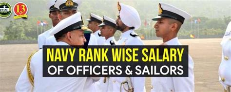 Rank Wise Salary Of Navy Officers