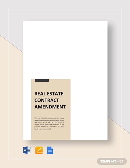 Real Estate Contract 15 Examples Google Docs Word Pages How To