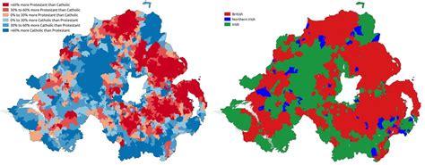 Religion And National Identity In Northern Ireland Religion Northern Ireland Map