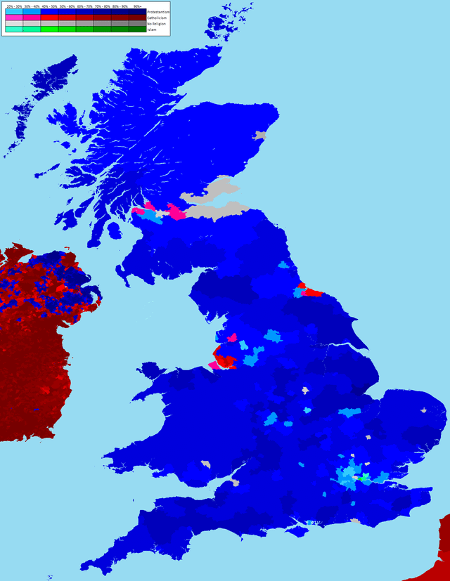 Religions In United Kingdom Online Presentation