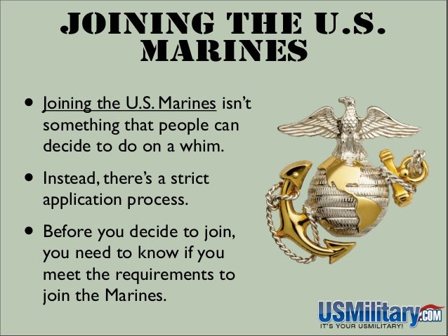 Requirements To Join The Marines Do You Have What It Takes To Be A M