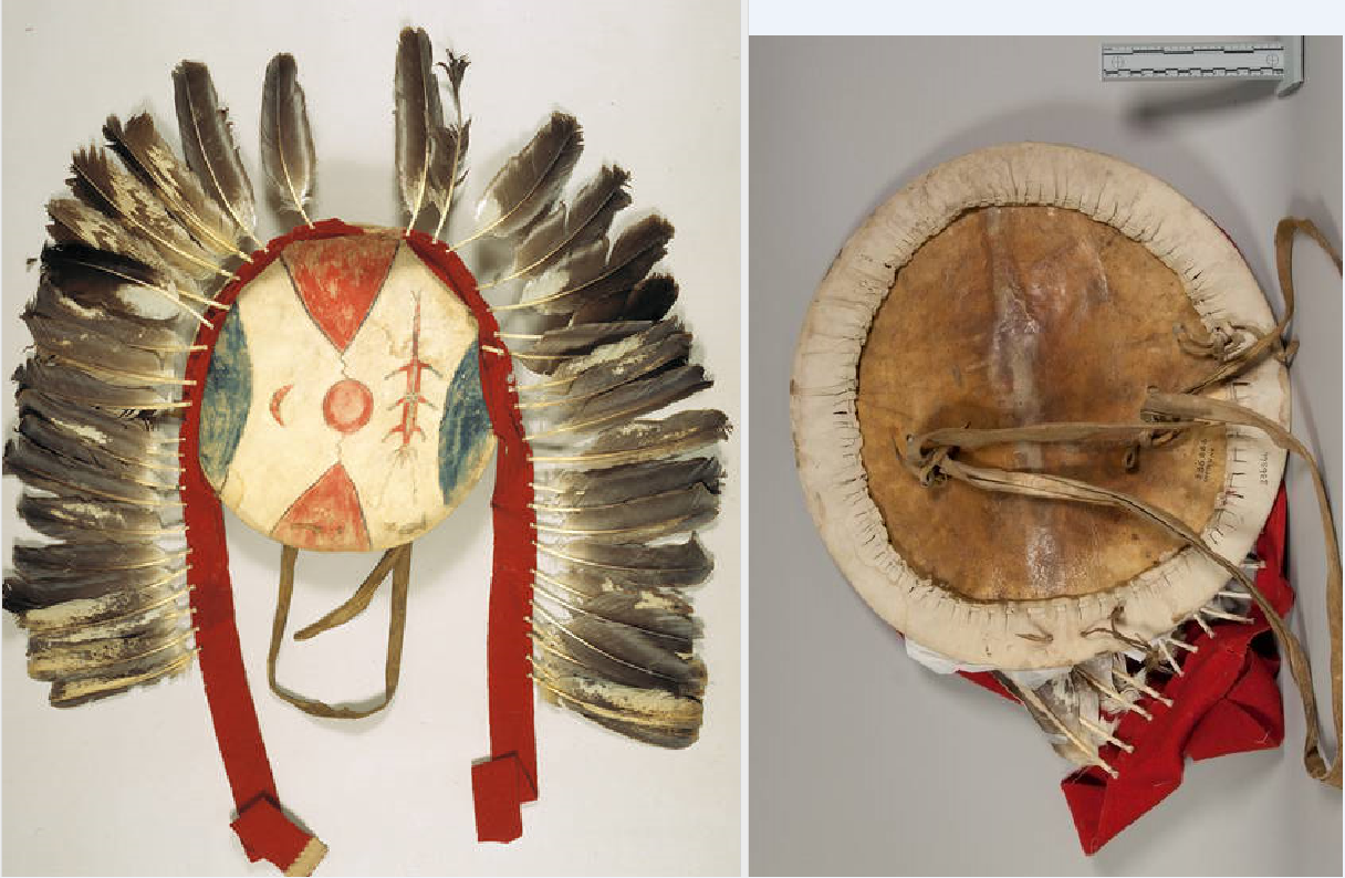 S Cheyenne Shield Nmnh Ac Native American Headdress Native American