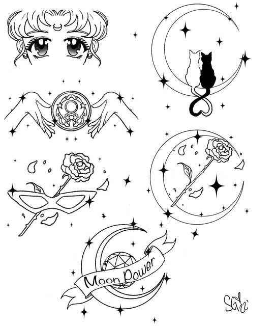 Sailor Moon Tattoo By Zombieskayer On Deviantart Sailor Moon Tattoo