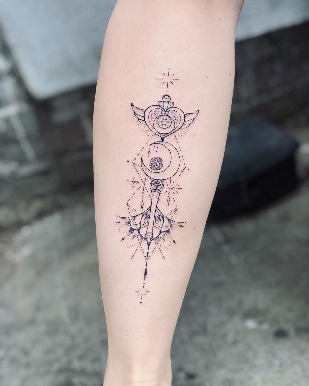 Sailor Moon Tattoo Drawing