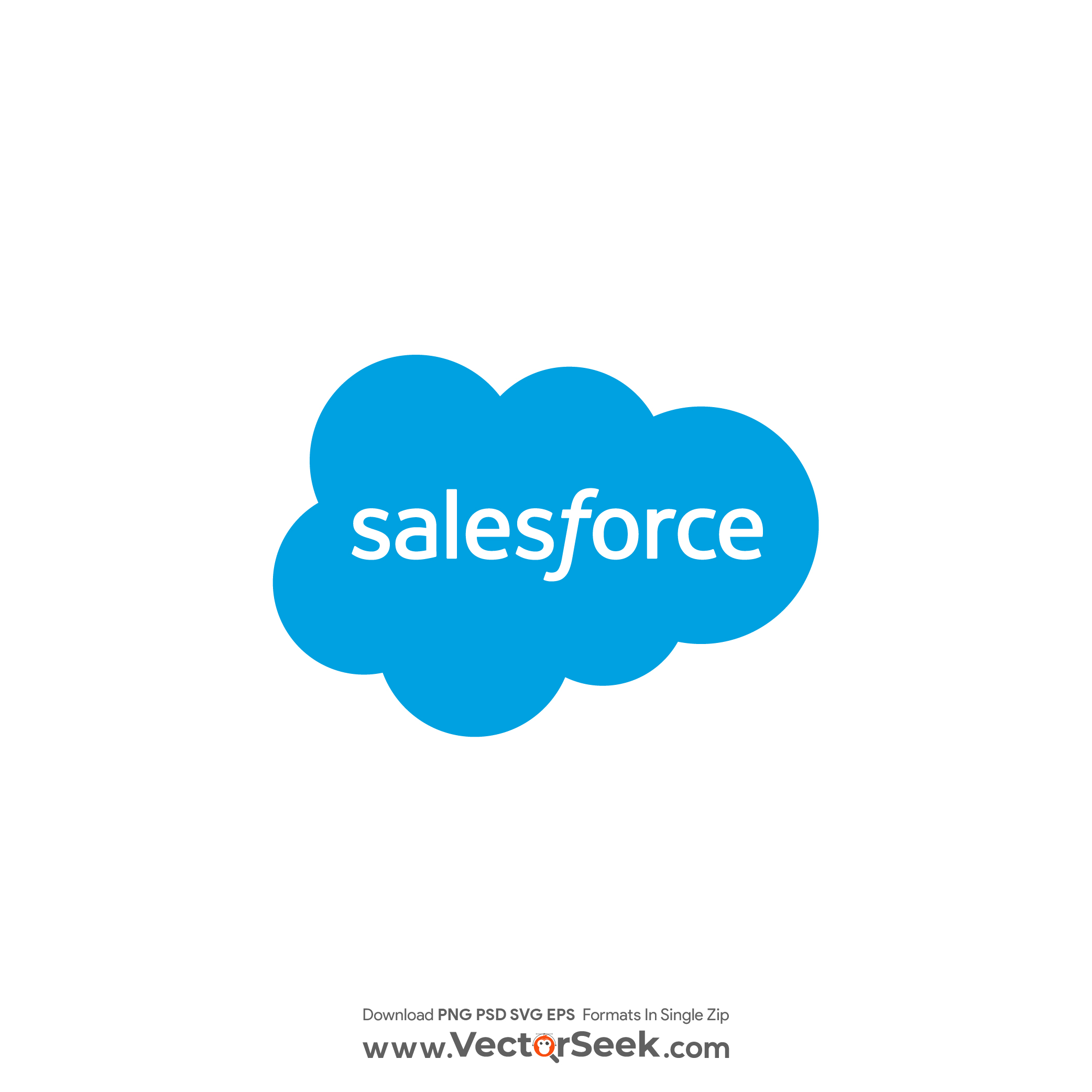 Salesforce Logo Vector At Vectorified Com Collection Of Salesforce