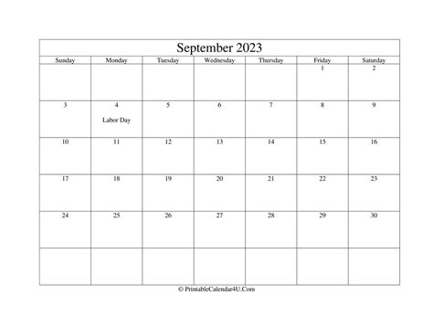 September 2023 Editable Calendar With Holidays Riset