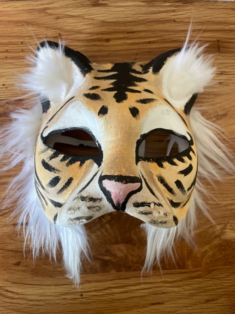 Siberian Tiger Therian Mask Etsy