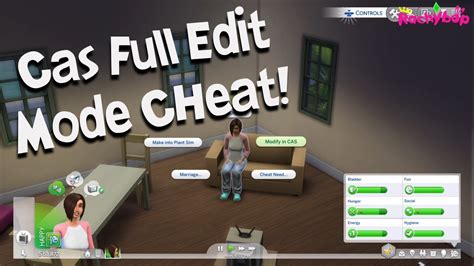 Sims 4 Cas Cheat How To Get Cas Full Edit Mode Cas Fulleditmode